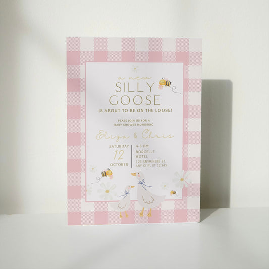 Silly Goose DIGITAL Baby Shower