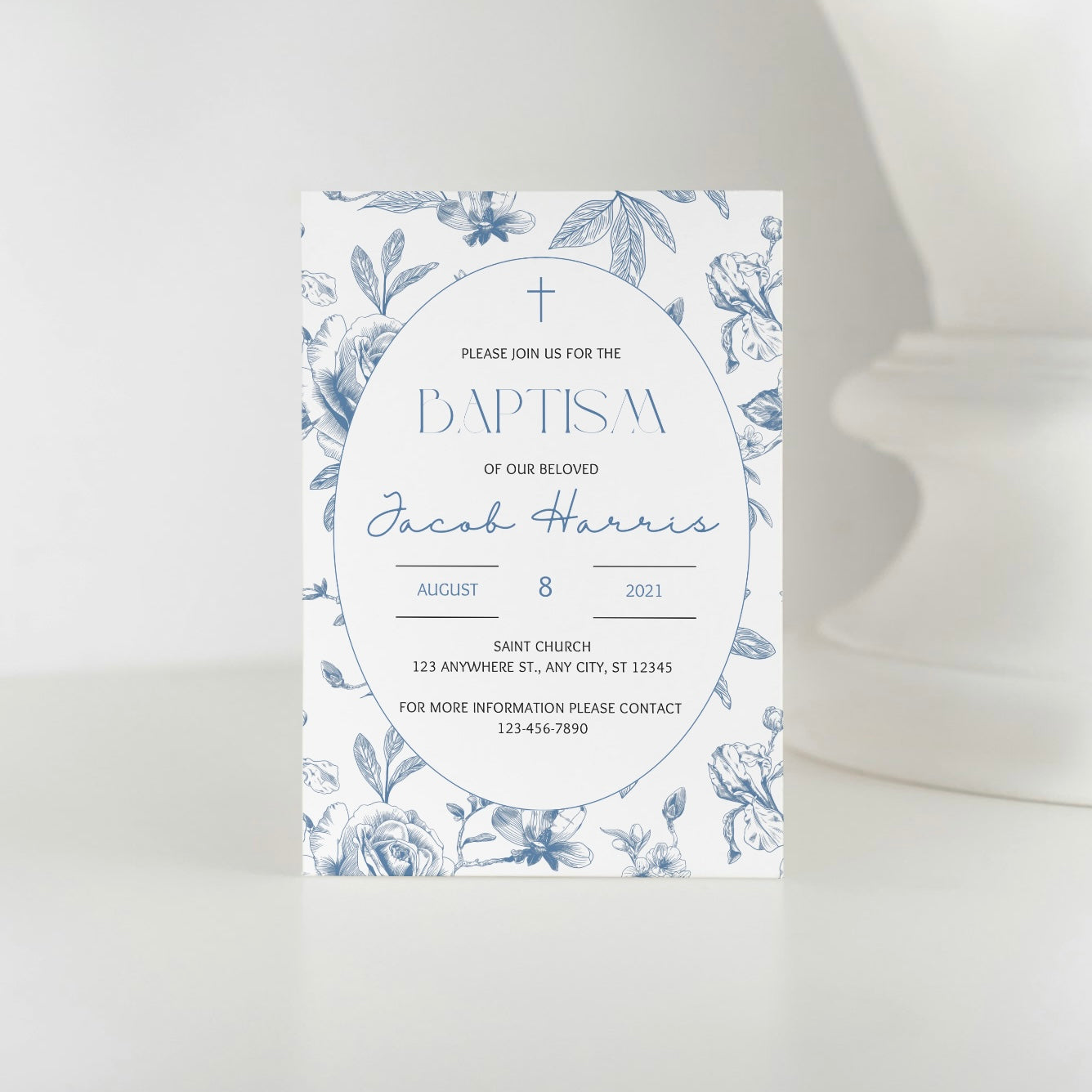 Baptism DIGITAL Invitation