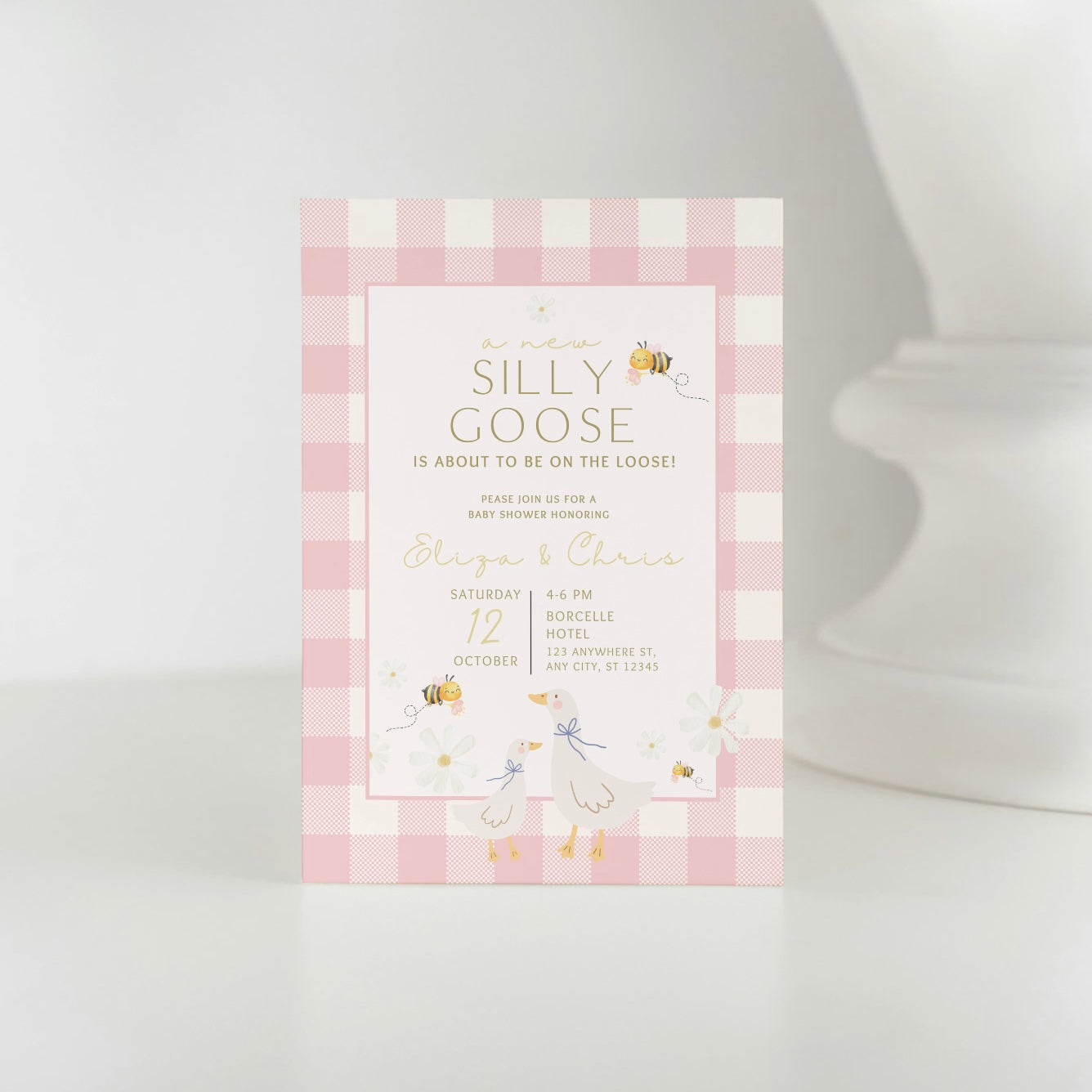 Silly Goose DIGITAL Baby Shower