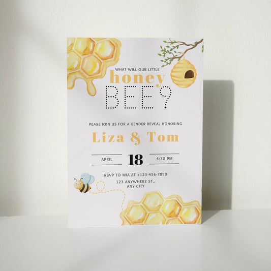 What Will Honey Bee? DIGITAL Gender Reveal
